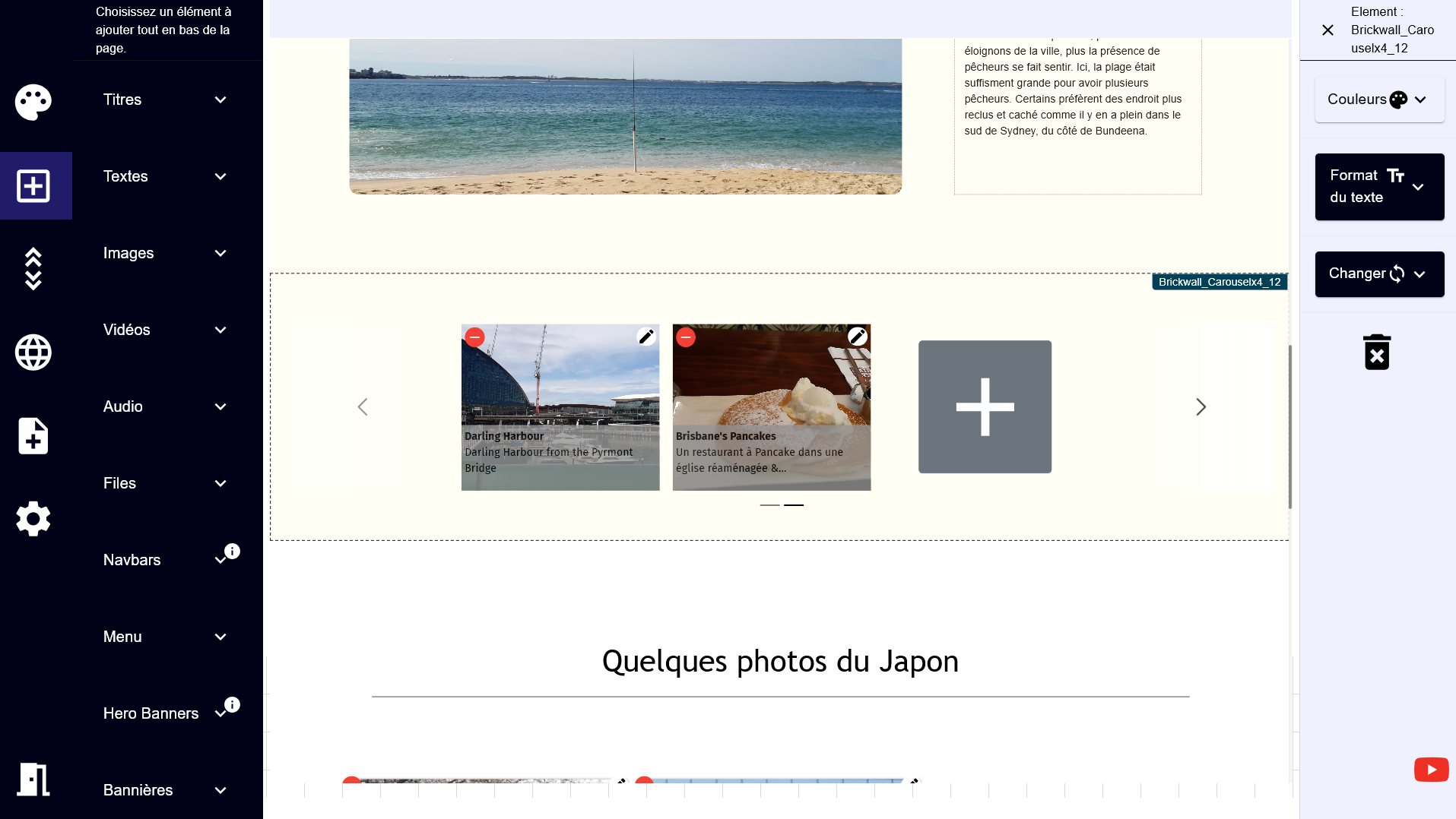 Ajouter des éléments