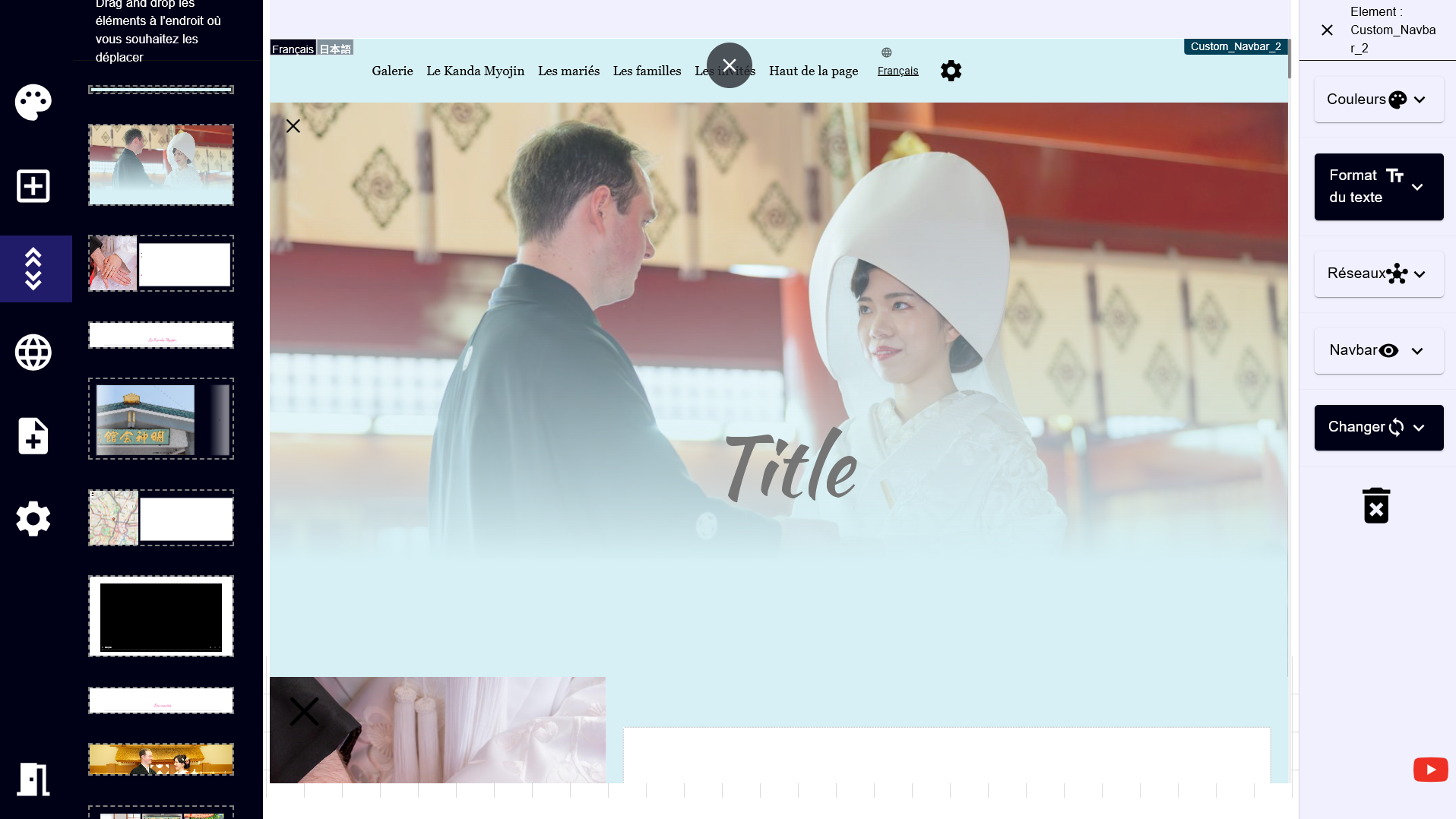 Utilisez des templates ou faites votre site sur mesure